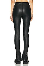 Alexander Wang Tailored Legging in Black, view 3, click to view large image.
