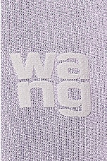 Alexander Wang Essential Classic Terry Sweatpant in Acid Pink Lavender, view 6, click to view large image.