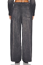 Alexander Wang Five Pocket Pant in Washed Black Pearl, view 3, click to view large image.