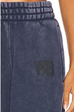 Alexander Wang Sweatpant in Acid Black Ice, view 6, click to view large image.