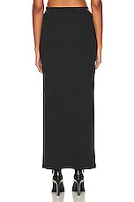 Alexander Wang Floor Length Skirt in Black, view 4, click to view large image.