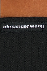 Alexander Wang Floor Length Skirt in Black, view 6, click to view large image.