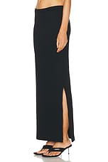 Alexander Wang Alexander Maxi Skirt in Black, view 3, click to view large image.