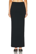 Alexander Wang Alexander Maxi Skirt in Black, view 4, click to view large image.
