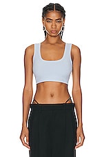 Alexander Wang Bra Top in Celestial Blue, view 1, click to view large image.