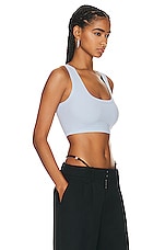 Alexander Wang Bra Top in Celestial Blue, view 2, click to view large image.