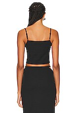 Alexander Wang Cami Top in Black, view 3, click to view large image.