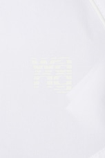 Alexander Wang Sleeveless Button Up Top in White, view 6, click to view large image.