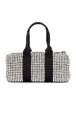 Alexander Wang Cruiser Mini Duffle Bag in White, view 3, click to view large image.