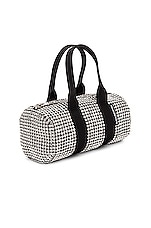 Alexander Wang Cruiser Mini Duffle Bag in White, view 4, click to view large image.