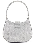 Alexander Wang W Legacy Small Hobo Bag in Alloy, view 3, click to view large image.
