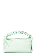 Alexander Wang Mini Scrunchie Bag in Bay, view 3, click to view large image.