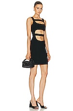 Alexander Wang Mini Scrunchie Bag in Black, view 2, click to view large image.