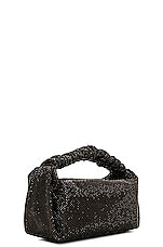 Alexander Wang Mini Scrunchie Bag in Black, view 4, click to view large image.