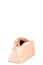 Alexander Wang Mini Scrunchie Bag in Faded Neon Orange, view 5, click to view large image.