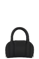 Alexander Wang Roc Small Top Handle With Shoulder Strap in Black, view 4, click to view large image.
