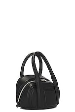 Alexander Wang Roc Small Top Handle With Shoulder Strap in Black, view 5, click to view large image.
