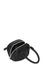 Alexander Wang Roc Small Top Handle With Shoulder Strap in Black, view 6, click to view large image.