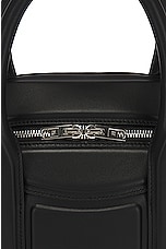 Alexander Wang Roc Small Top Handle With Shoulder Strap in Black, view 8, click to view large image.