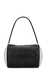 Alexander Wang Dome Barrel Pouchette Bag in Black, view 1, click to view large image.