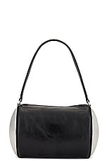Alexander Wang Dome Barrel Pouchette Bag in Black, view 3, click to view large image.