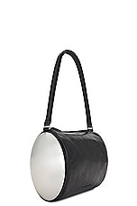 Alexander Wang Dome Barrel Pouchette Bag in Black, view 4, click to view large image.