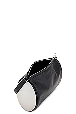 Alexander Wang Dome Barrel Pouchette Bag in Black, view 5, click to view large image.