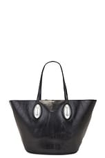 Alexander Wang Dome Large Tote in Black, view 3, click to view large image.