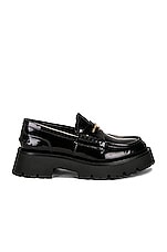 Alexander Wang Carter Lug Loafer in Black, view 1, click to view large image.