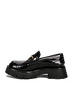 Alexander Wang Carter Lug Loafer in Black, view 5, click to view large image.