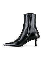 Alexander Wang Viola Zip Bootie in Black, view 5, click to view large image.