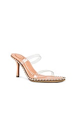 Alexander Wang Nova Slide Sandal In Peachy Nude in Peachy Nude, view 2, click to view large image.