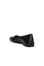 Alexander Wang Billie Flat in Black, view 3, click to view large image.