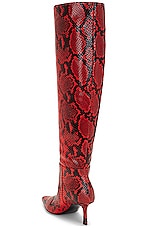Alexander Wang Viola Slouch Boot in Red, view 3, click to view large image.