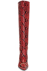 Alexander Wang Viola Slouch Boot in Red, view 4, click to view large image.