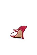 Alexander Wang Dome Strappy Slide Sandal in Bright Red, view 3, click to view large image.