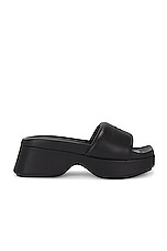 Alexander Wang Float Slide in Black, view 1, click to view large image.