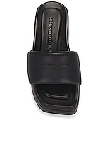 Alexander Wang Float Slide in Black, view 4, click to view large image.