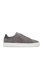 Axel Arigato Clean 90 Suede in Dark Grey, view 1, click to view large image.