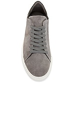 Axel Arigato Clean 90 Suede in Dark Grey, view 4, click to view large image.