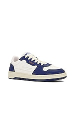 Axel Arigato Dice Lo Sneaker in White & Blue, view 2, click to view large image.