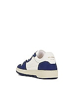 Axel Arigato Dice Lo Sneaker in White & Blue, view 3, click to view large image.