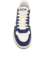 Axel Arigato Dice Lo Sneaker in White & Blue, view 4, click to view large image.