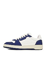 Axel Arigato Dice Lo Sneaker in White & Blue, view 5, click to view large image.