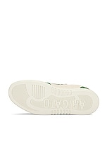 Axel Arigato Dice Lo Sneaker in White & Kale, view 6, click to view large image.