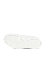 Axel Arigato Court Sneaker in White & Light Grey, view 6, click to view large image.