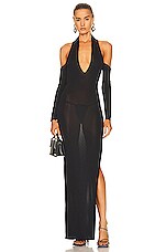 Aya Muse Kiawe Dress in Black | FWRD
