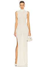 Aya Muse Berin Dress in Cream, view 1, click to view large image.