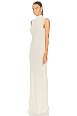 Aya Muse Berin Dress in Cream, view 3, click to view large image.