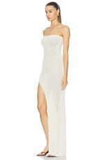 Aya Muse Baika Dress in Off White, view 3, click to view large image.